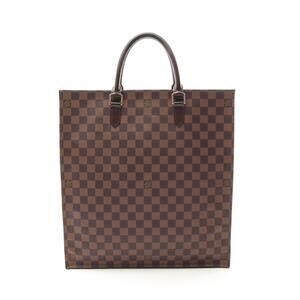LOUIS VUITTON Authentic Brown Damier Leather Tote Bag